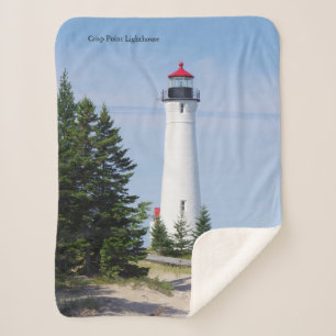 Couverture croquante de sherpa de phare de point