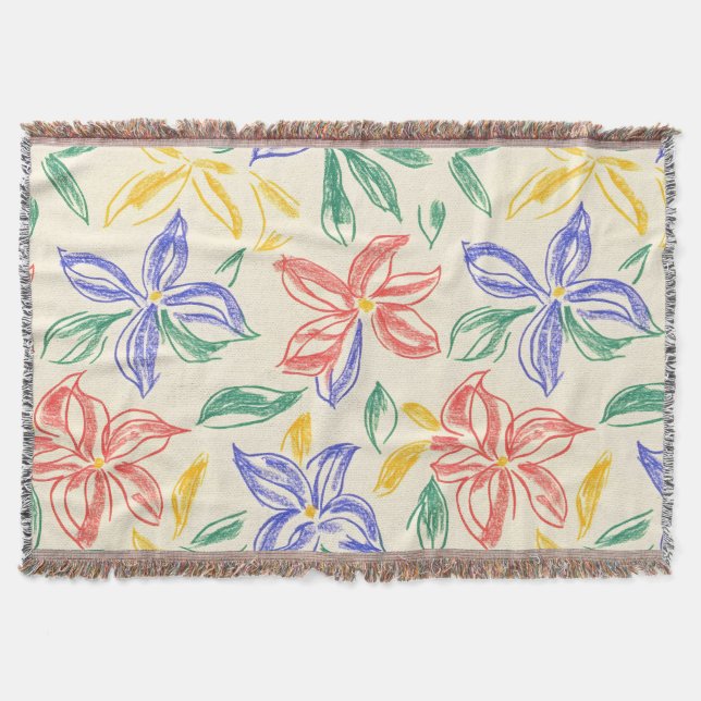 Couverture Croquis de fleur sauvage vintage (8) (Devant)