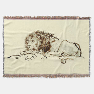 Couverture Croquis vintage d'encre de Rembrandt/dessin d'un