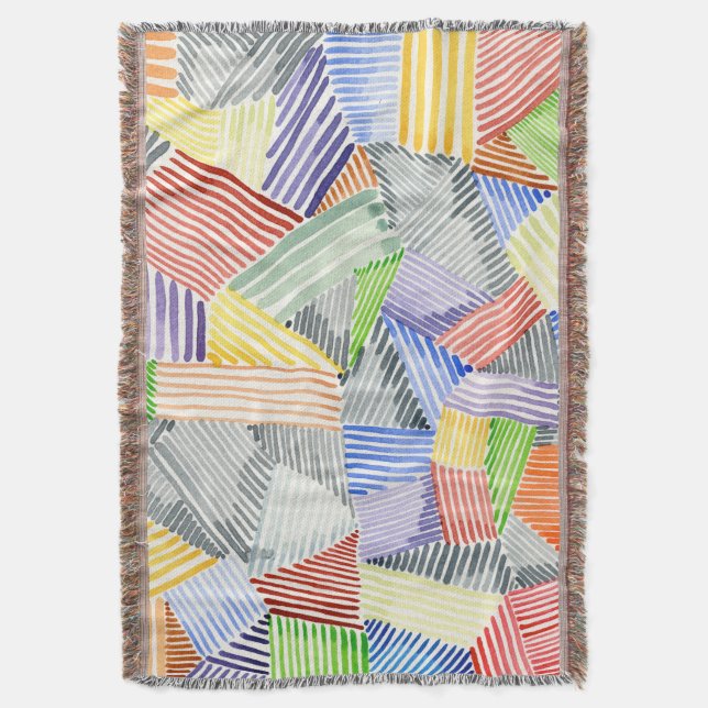 Couverture Crosshatch Quilt I (devant Vertical)