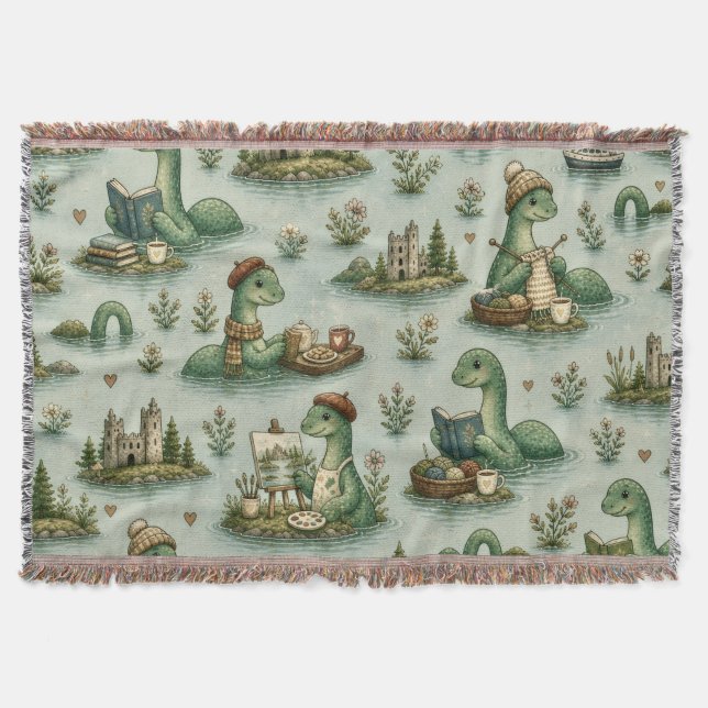 Couverture Cryptides cosy Nessie Monstre du Loch Ness loisirs (Devant)