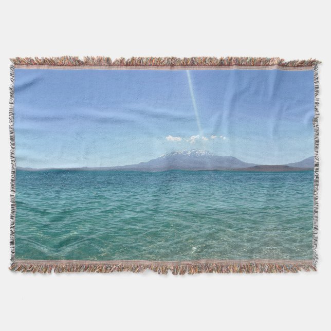 Couverture Crystal Water View Blue Sky Beach Vibe Paisible (Devant)