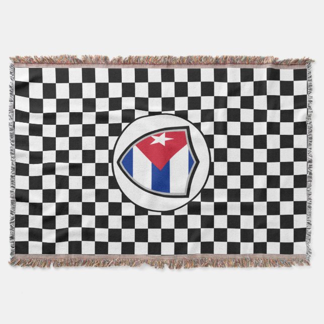 Couverture Cuba flag throw blanket (Devant)