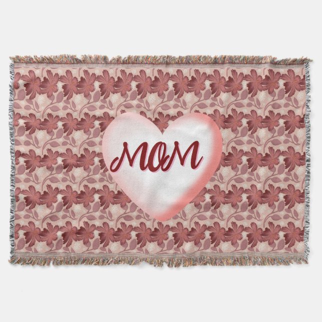 Couverture Custom and personalized floral gift for Mom (Devant)