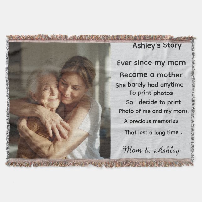 Couverture Custom personalized photo message for Mother's Day (Devant)