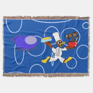 Couverture Cute Chef Ducky Kazoo Blue Cercles