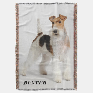 Couverture Cute Fil Fox Terrier Chien Photo