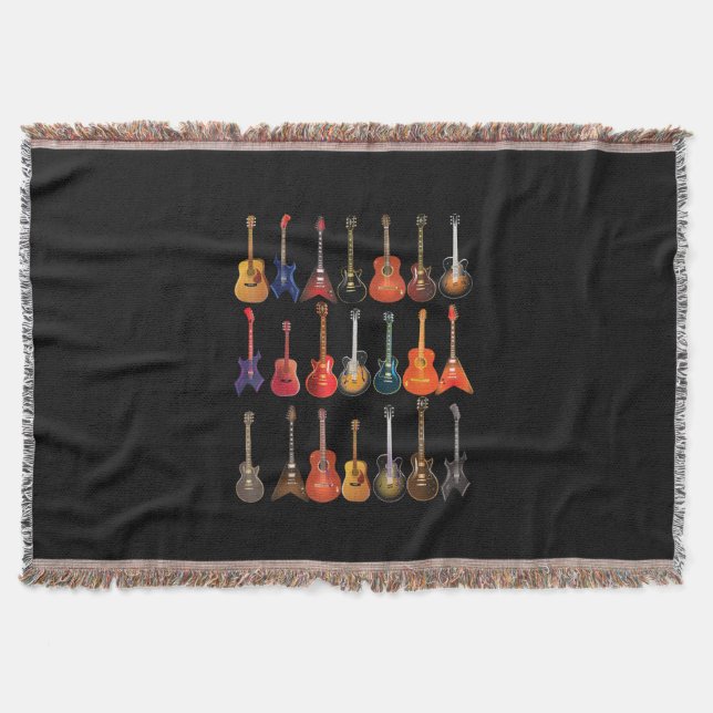Couverture Cute Guitar Rock and Roll Musical Instruments (Devant)