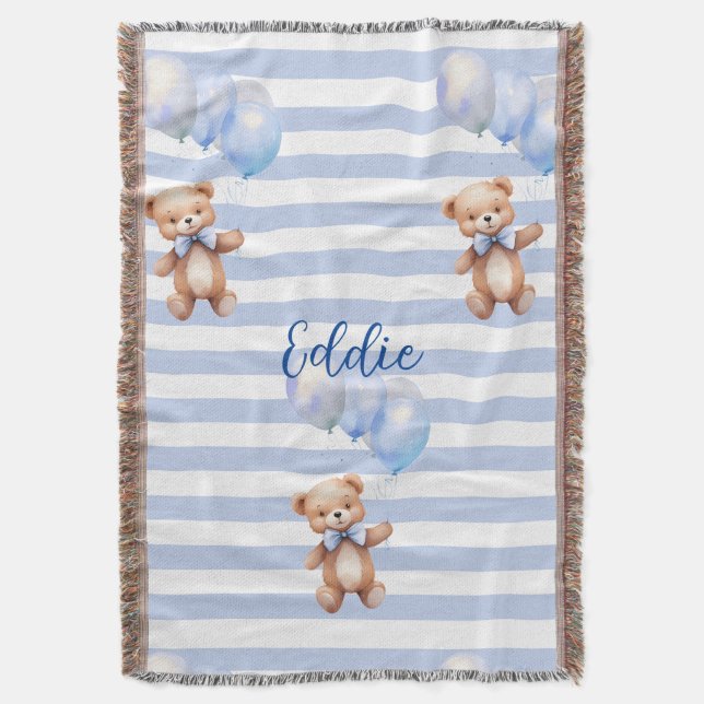 Couverture Cute petite ours en bleu (devant Vertical)