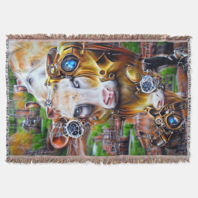 Couverture Cyber-vache vapeur (Devant)