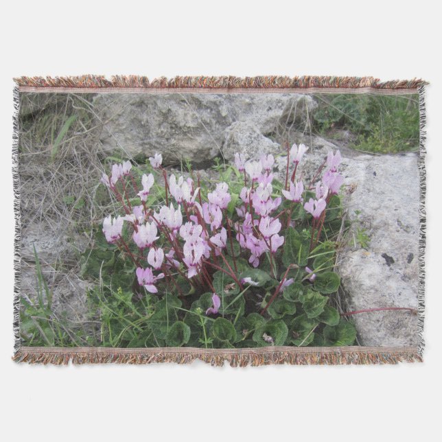 Couverture Cyclamen Wild Lance Blanket (Devant)