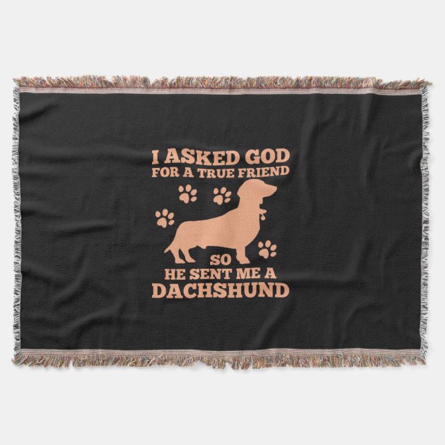 Couverture Dachshund Est Mon Vrai Ami (Devant)