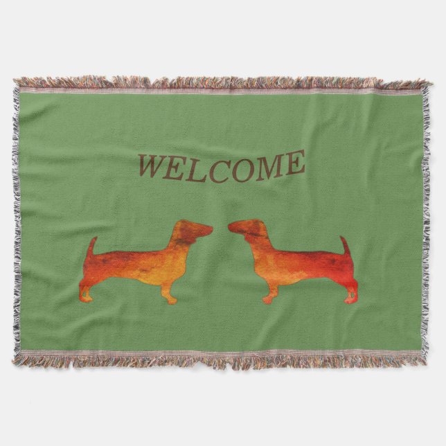 Couverture Dachshunds Chiens de bienvenue (Devant)