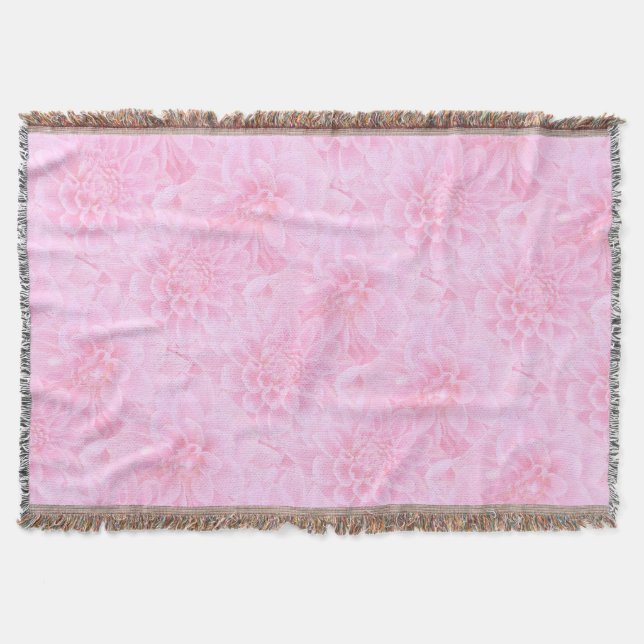 Couverture Dahlias En Rose Doux (Devant)