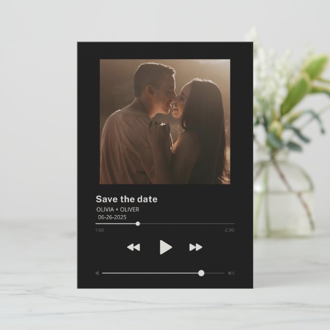 Couverture d'album, carte de pré-réservation (Debout devant)