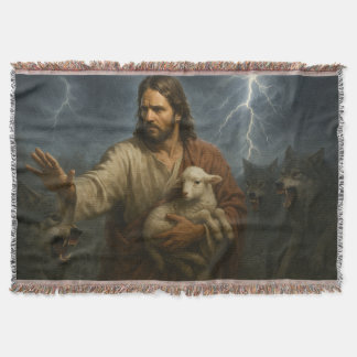 Couverture Dark colored Christ and the Lamb artwork