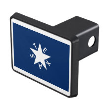 Drapeau Texas Republic Hitch Cover