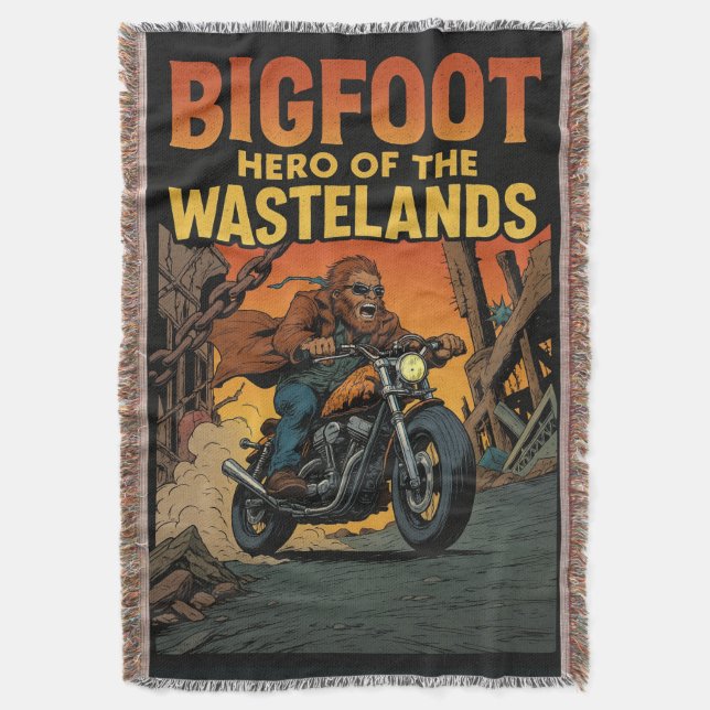 Couverture de bande dessinée de Bigfoot, héros des (devant Vertical)