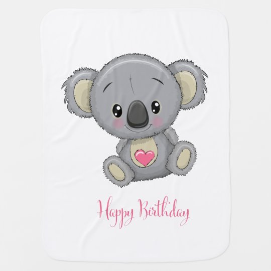 Couverture De Bebe De Koala De Joyeux Anniversaire Zazzle Fr Couverture De Bebe De Koala De Joyeux Anniversaire Zazzle Fr
