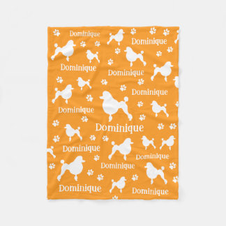 Couverture de caniche personnalisée Cadeau Amoureu