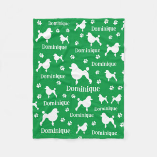 Couverture de caniche personnalisée Cadeau Amoureu