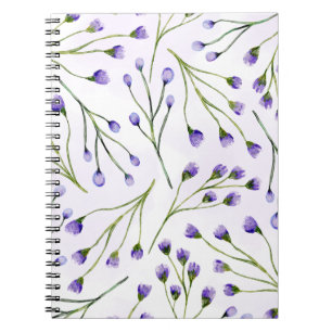 Couverture de Carnet de photo de la spirale floral