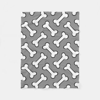 Couverture de chien Motif gris et blanc amusant