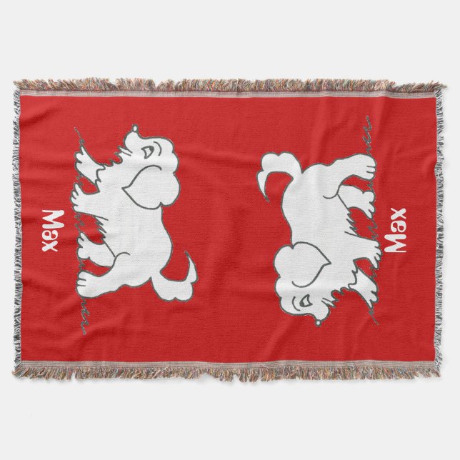 Couverture de chien personnalisée (Devant)