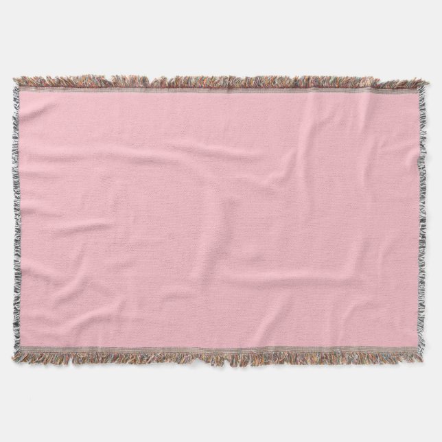Couverture de décoration légère rose douce et conf (Devant)