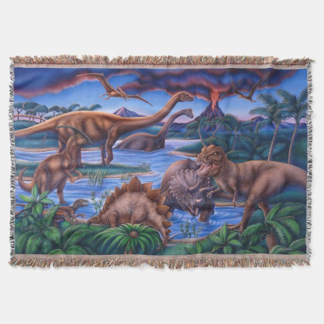 Couverture de dinosaures (Devant)