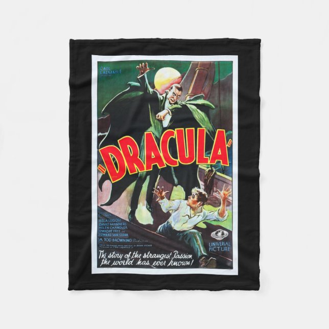 Couverture de film de monstre de Dracula (Devant)