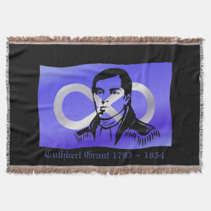 Couverture de héros métis Cuthbert Grant couvertur