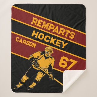 Couverture de hockey personnalisée