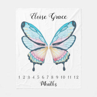 Couverture de jalon des ailes papillon