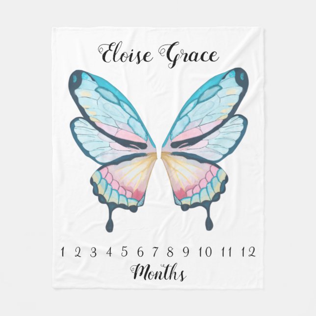 Couverture de jalon des ailes papillon (Devant)