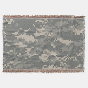 Couverture de jet de camouflage d'ACU Digital Camo