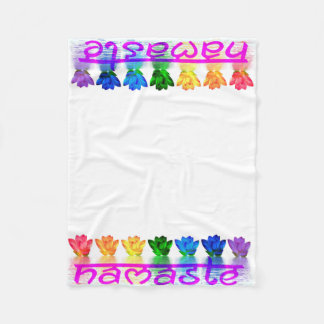 Couverture de jet d'ouatine de yoga de Namaste