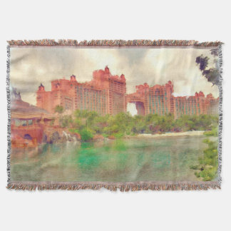 Couverture de jetée Pretty Paradise Island