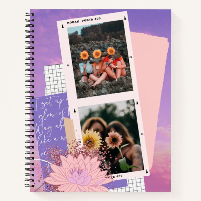 Couverture de Journal de Rêve Polaroïd Esthétique  (Devant)