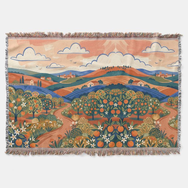 Couverture de la Citronneraie Terracotta & Cobalt (Devant)