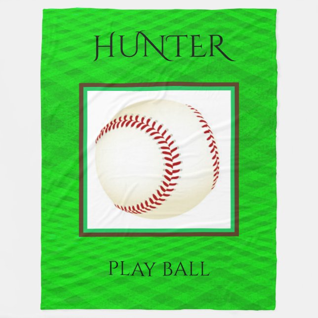 Couverture de la flotte de baseball avec nom perso (Devant)