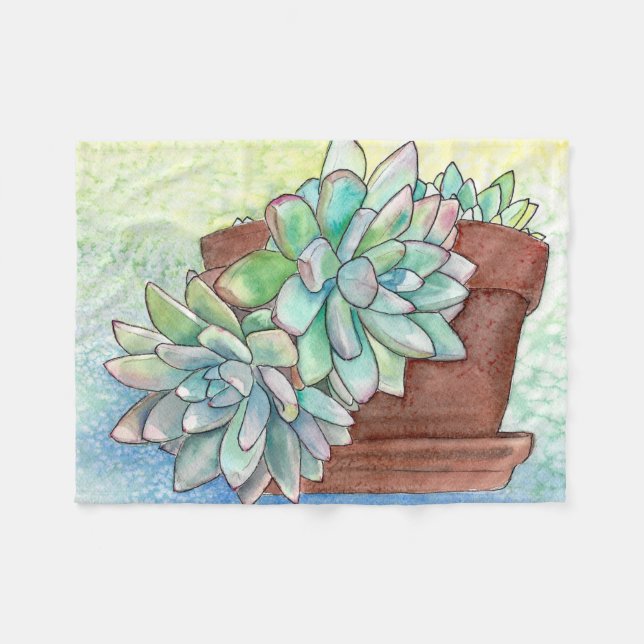 Couverture de la flotte douce et succulente (Devant (Horizontal))