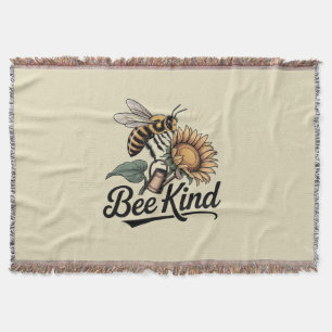 Couverture de lancer de type abeille