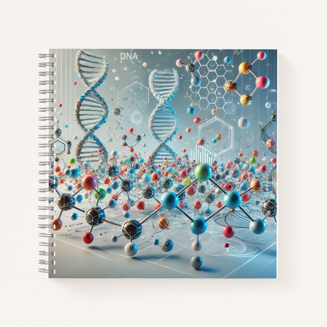 Couverture de livre de chimie moléculaire et ADN  (Devant)