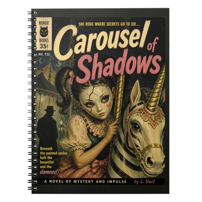 Couverture de livre de fantasy horreur Carousel of (Devant)