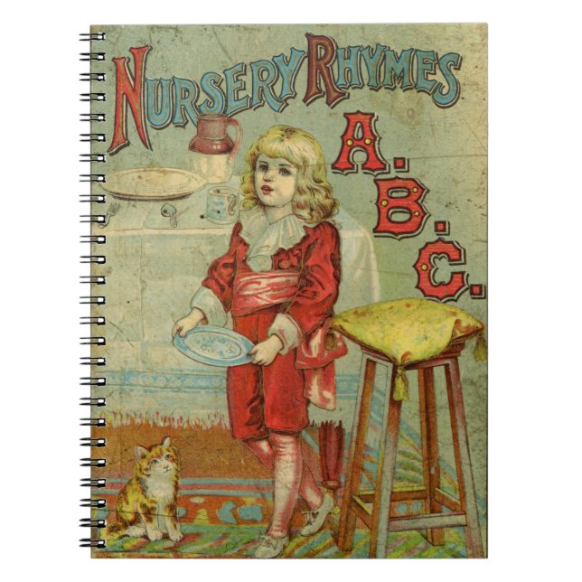Couverture de livre vintage d'enfants d'ABC de (Devant)