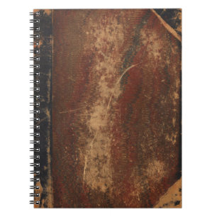 Couverture de livre vintage, rétro limite de cuir