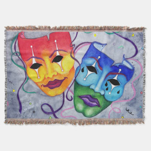 Couverture de masques de comédie et de tragédie