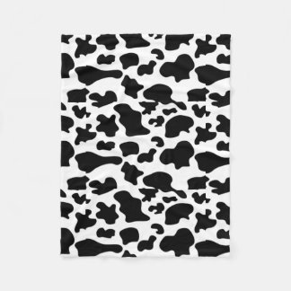 Couverture de motif de vache