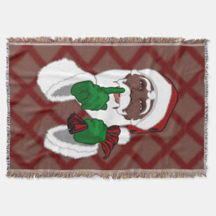 Couverture de Noël Cravate Santa Clause Jeter Couv